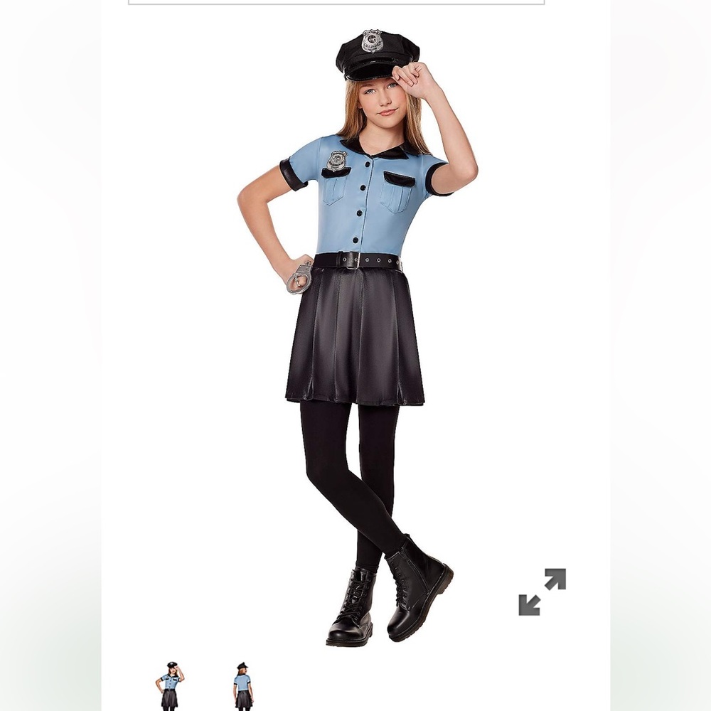 Kids Police Officer Costume